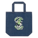 Buy Less- Buy Better Organic Denim Tote Bag