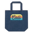 Cali Surf Camp - Outdoor Organic Denim Tote Bag