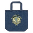 Capitalism - Earth Organic Denim Tote Bag