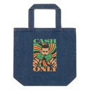 Cash Only - Streetwear Organic Denim Tote Bag