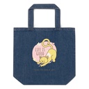 Cat Life - Humor Organic Denim Tote Bag