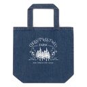 Christmas Tree Farm Organic Denim Tote Bag