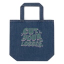 Cut your Losses Organic Denim Tote Bag