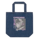 Cyborg - Y2k Style Organic Denim Tote Bag