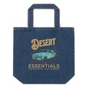 desert Organic Denim Tote Bag