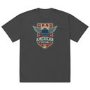 American Football League - Sports Helmet Oversized Faded T-Shirt