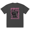 Amor Oversized Faded T-Shirt