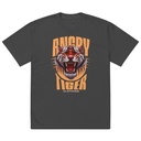 Angry Tiger - AI Oversized Faded T-Shirt