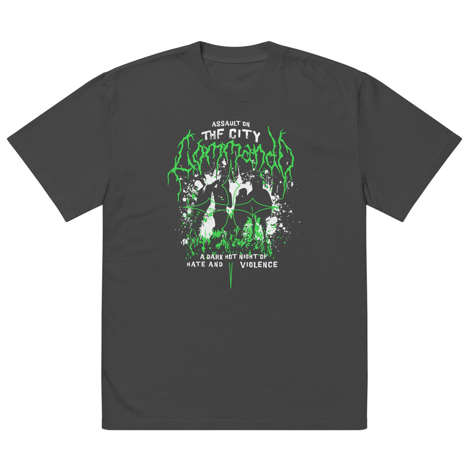 Assault on the City Oversized Faded T-Shirt
