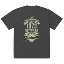 August 1973 - 50 Years Of Being Fantastic Oversized Faded T-Shirt