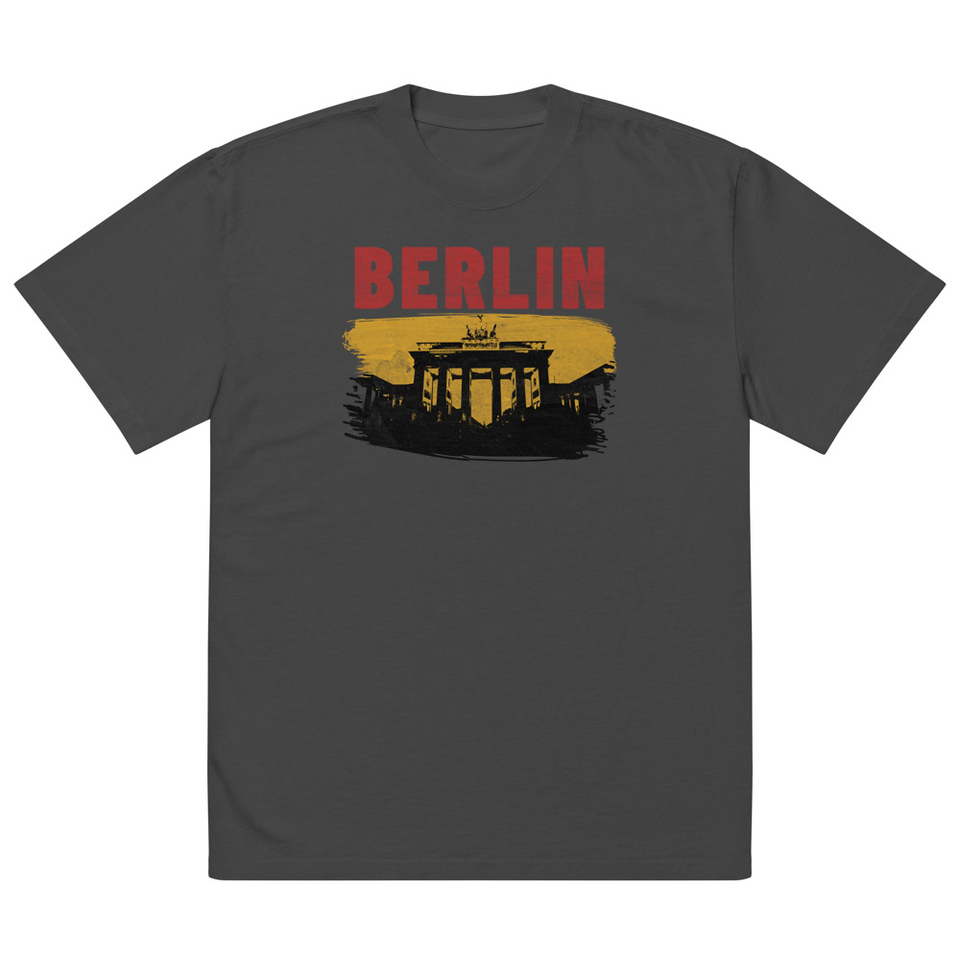 Berlin Oversized Faded T-Shirt