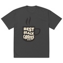 Best Black Coffee - Hot Cup Oversized Faded T-Shirt