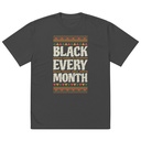 Black Every Month - African American History Oversized Faded T-Shirt