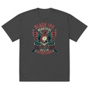 BLACK INK TATTOO Oversized Faded T-Shirt