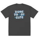 Bone To Be Cute - Halloween Oversized Faded T-Shirt