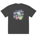 Boos + Brews - Halloween Oversized Faded T-Shirt