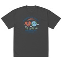 BOUND BY LOVE Oversized Faded T-Shirt