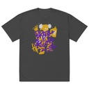 Break the Rules Graffiti - Spray Paint Oversized Faded T-Shirt