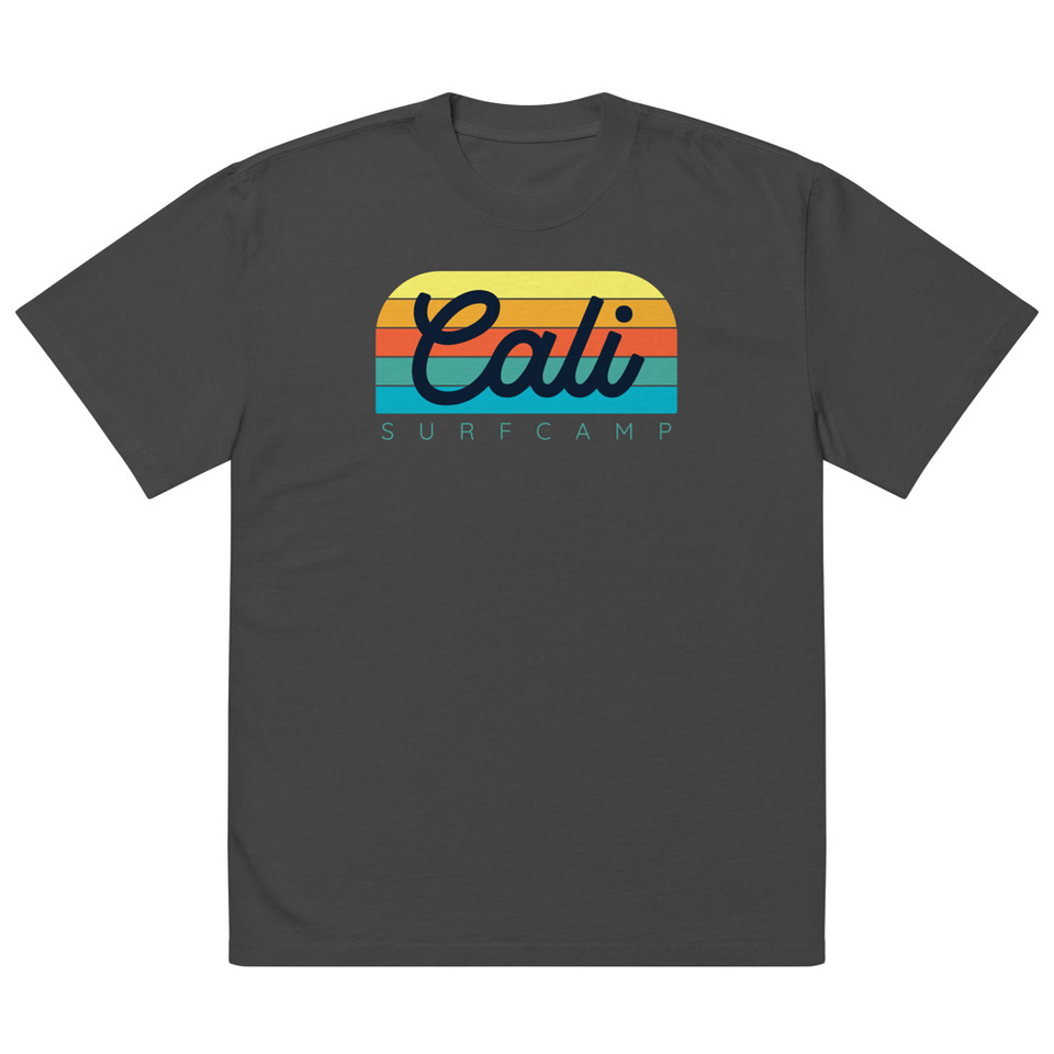 Cali Surf Camp - Outdoor Oversized Faded T-Shirt