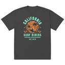 California Surf Riders - Beach Oversized Faded T-Shirt