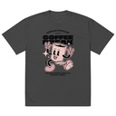 Coffee Break Mascot Oversized Faded T-Shirt