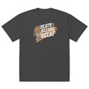 Death Before Decaf Oversized Faded T-Shirt