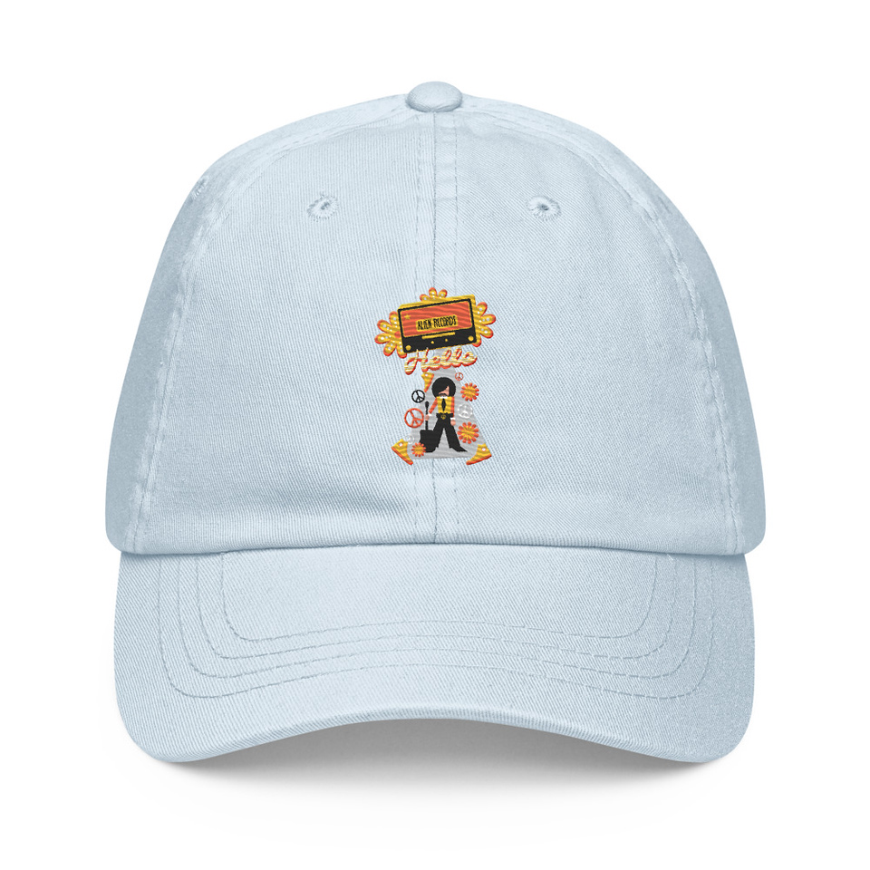Alien Records  Pastel Baseball Hat