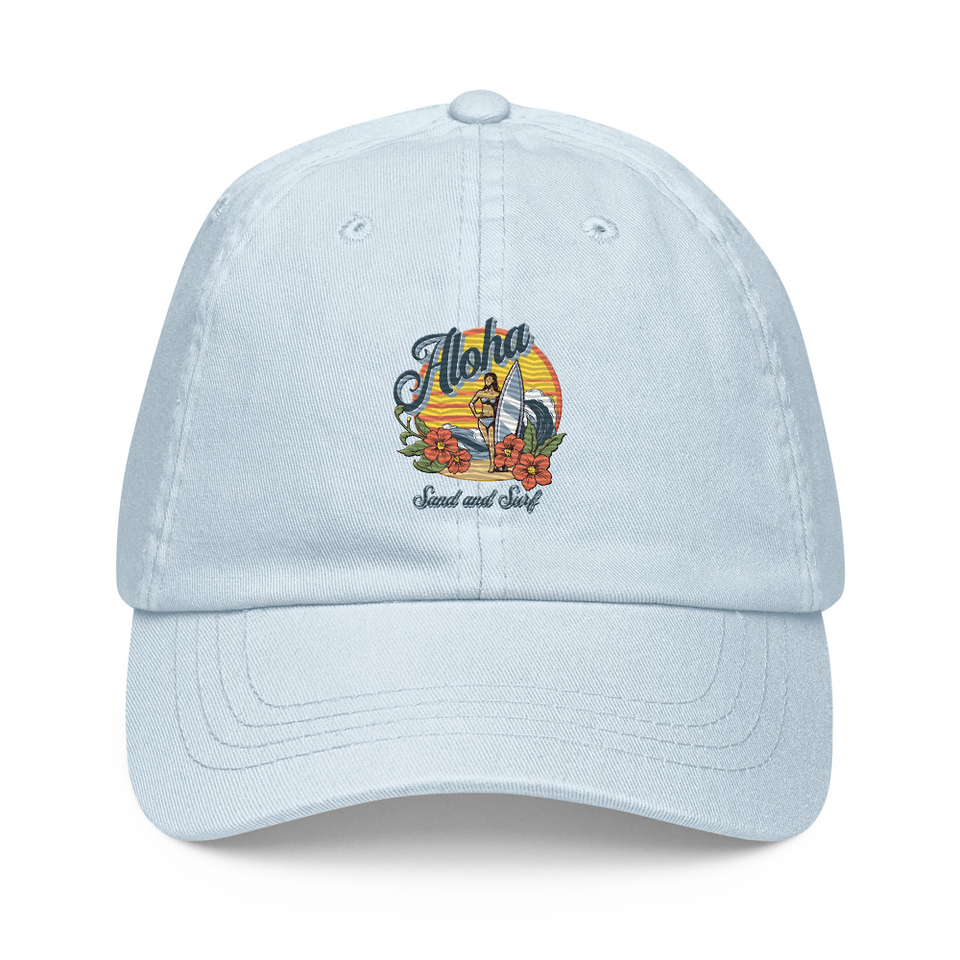 Aloha Pastel Baseball Hat
