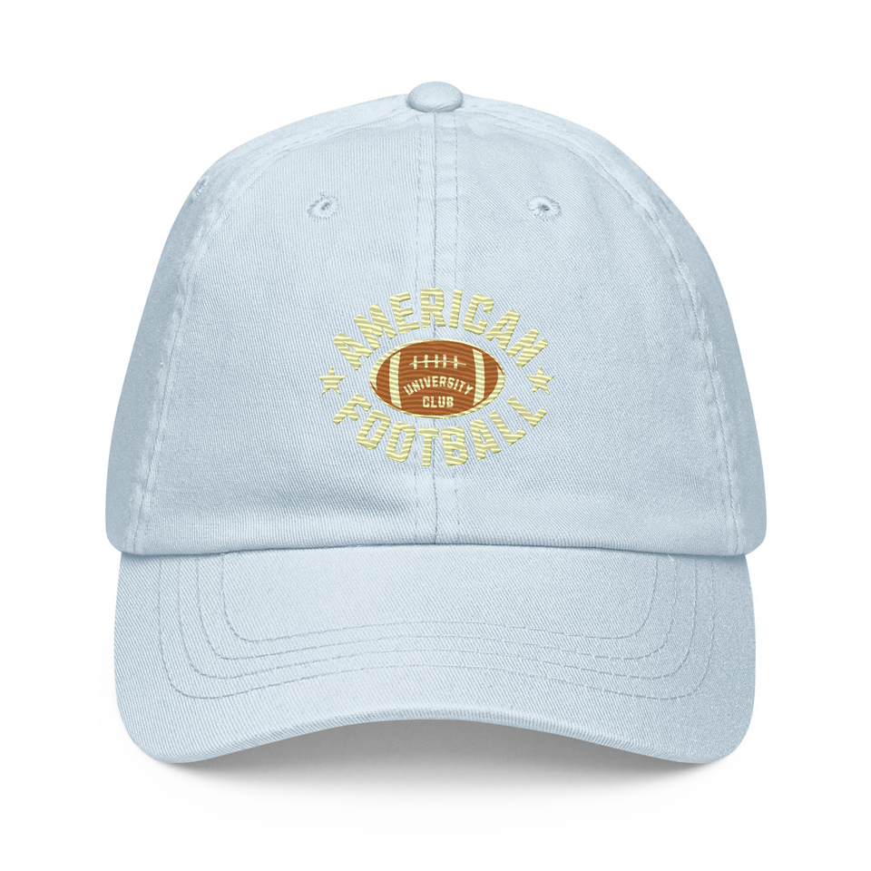 American Football - Athletic Sports Pastel Baseball Hat