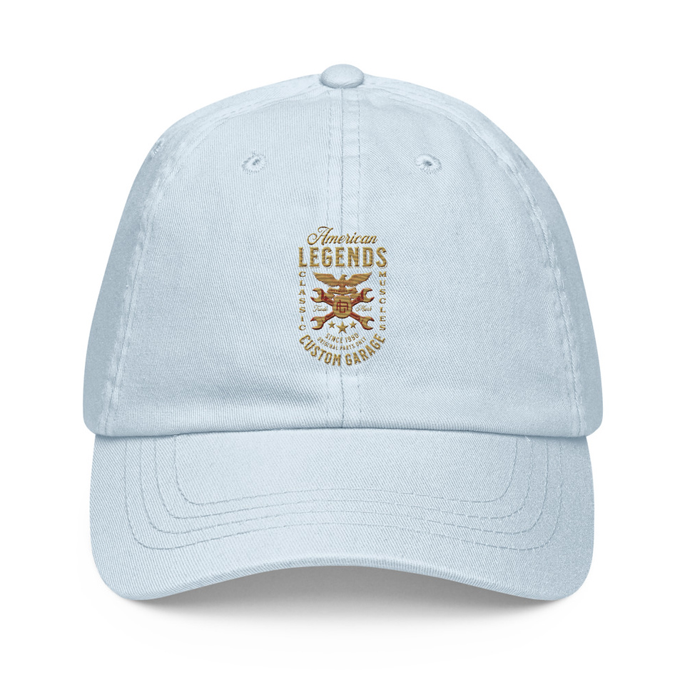 American Legends Garage - Eagle Pastel Baseball Hat