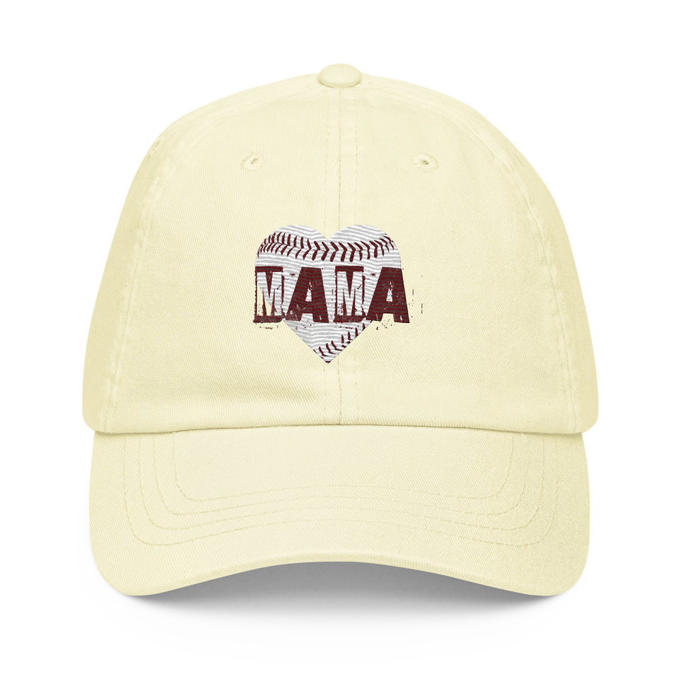 Baseball MAMA Pastel Baseball Hat