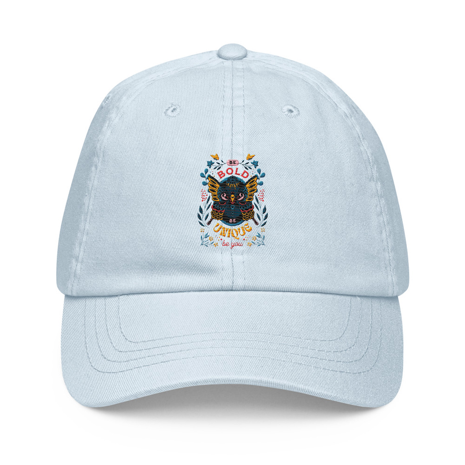 Be Bold Be Unique Pastel Baseball Hat