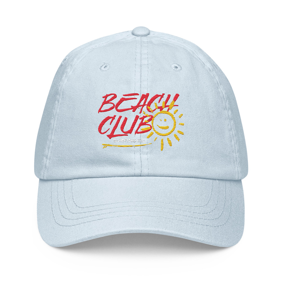 Beach Club Pastel Baseball Hat