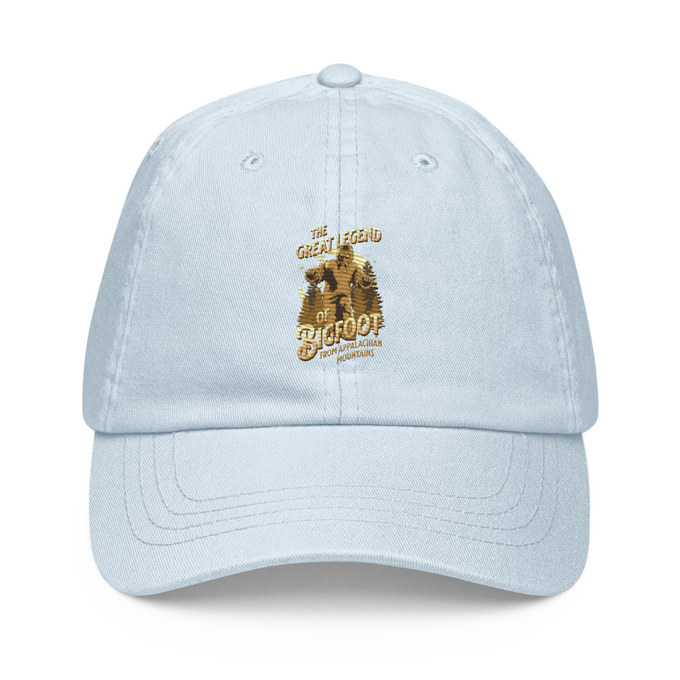 Bigfoot Legend  - Appalachian Forest Pastel Baseball Hat