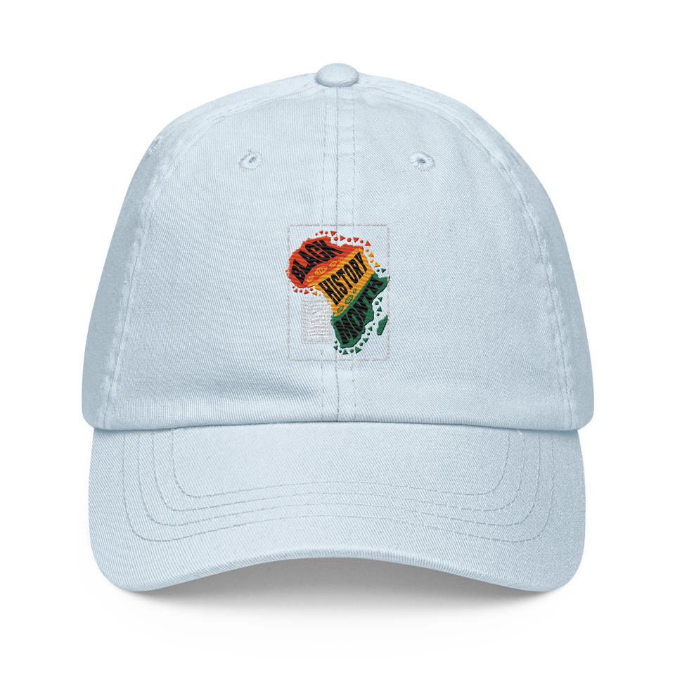 Black History Month - Tribal History Pastel Baseball Hat