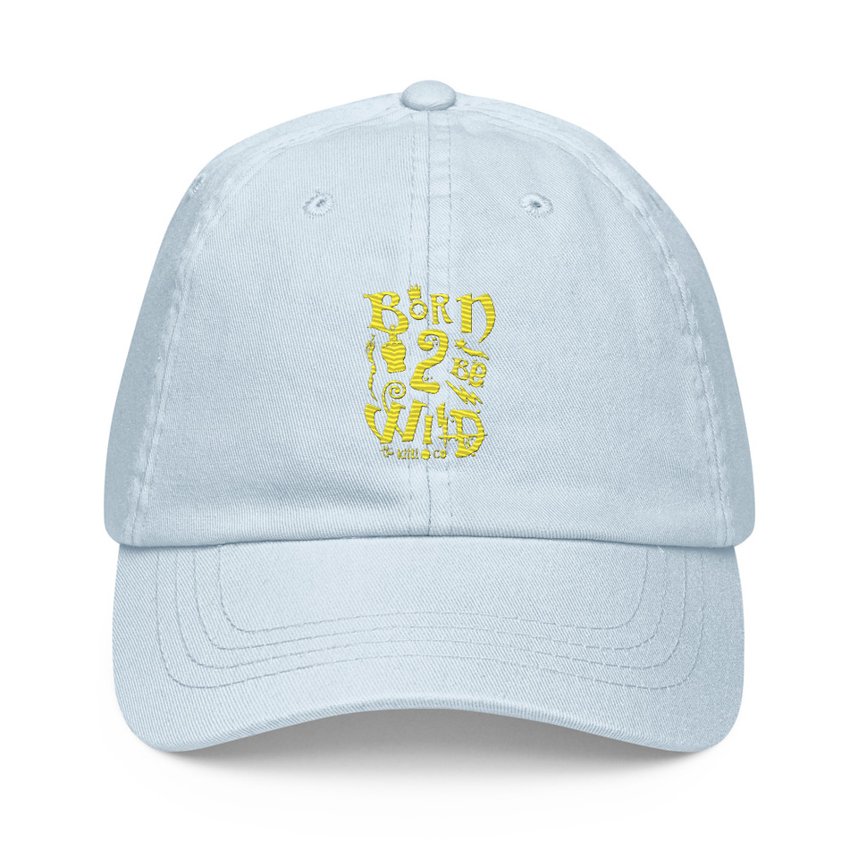 Born 2 Be Wild Pastel Baseball Hat