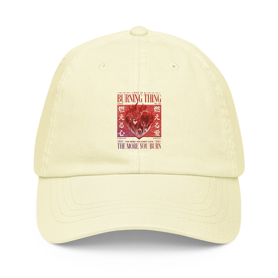 Burning Thing Pastel Baseball Hat
