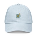 Caffeine Cartoon Pastel Baseball Hat