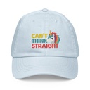 Can't Think Straight (2) Pastel Baseball Hat
