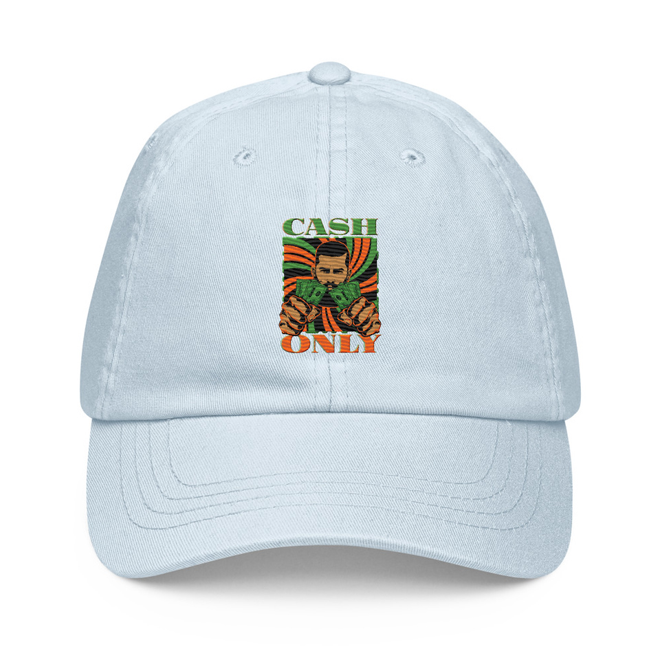 Cash Only - Streetwear Pastel Baseball Hat