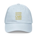 Caution Signs - Yellow Traffic Sign Pastel Baseball Hat