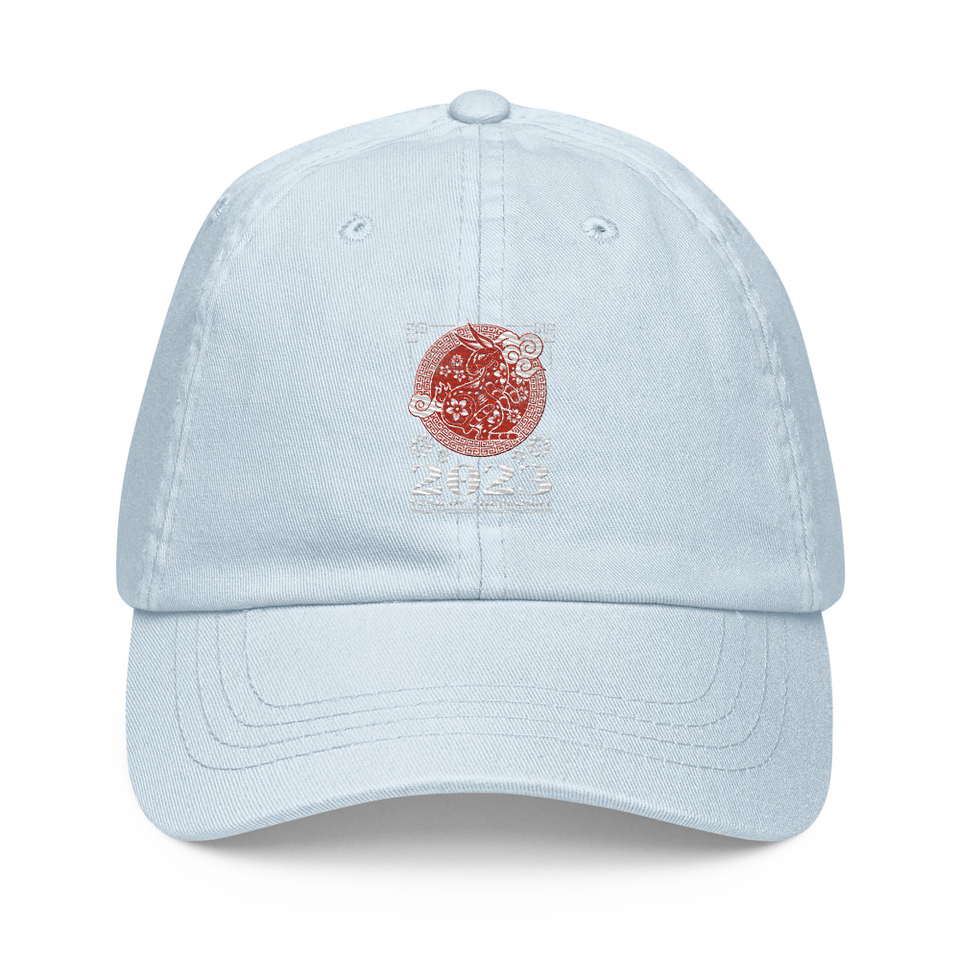 Chinese Lunar Year - Rabbit Pastel Baseball Hat