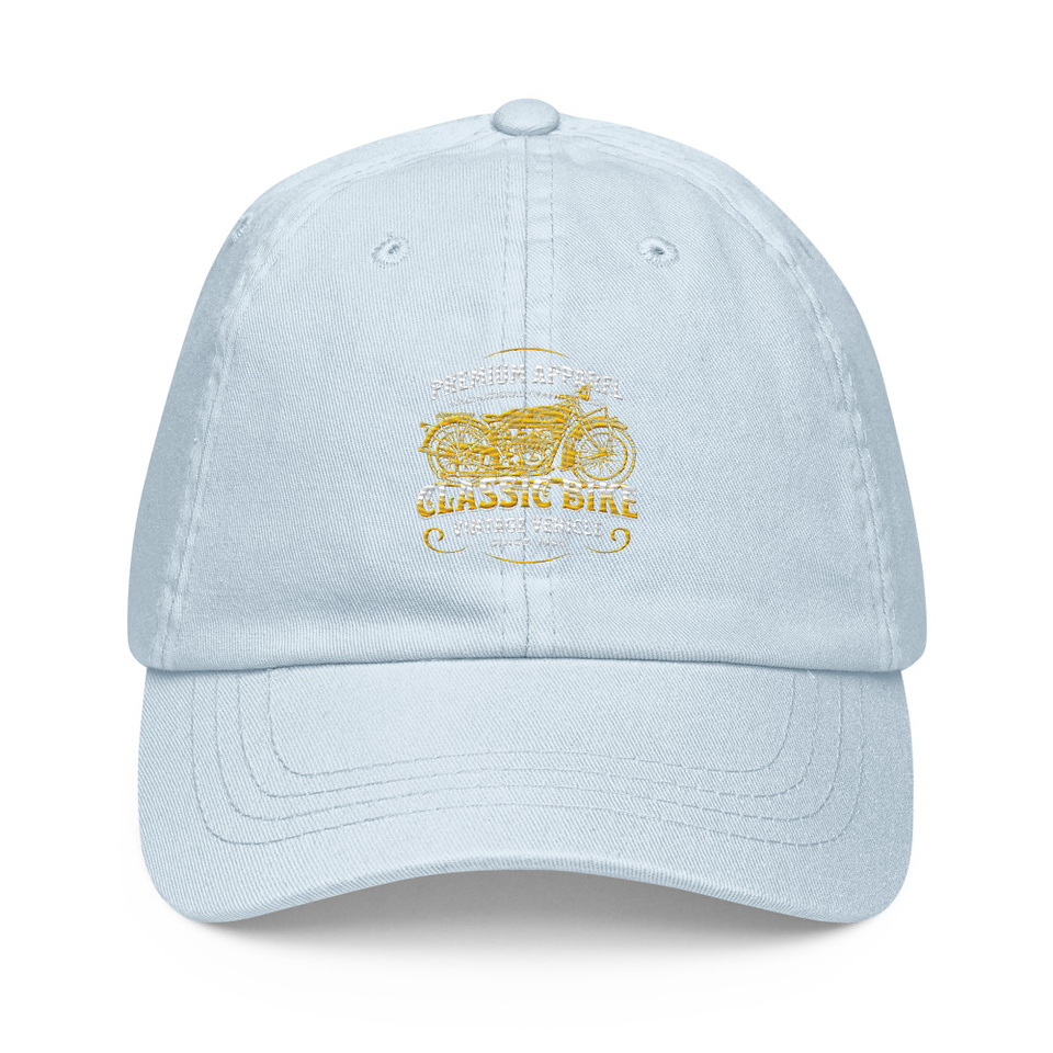 Classic Bike Pastel Baseball Hat