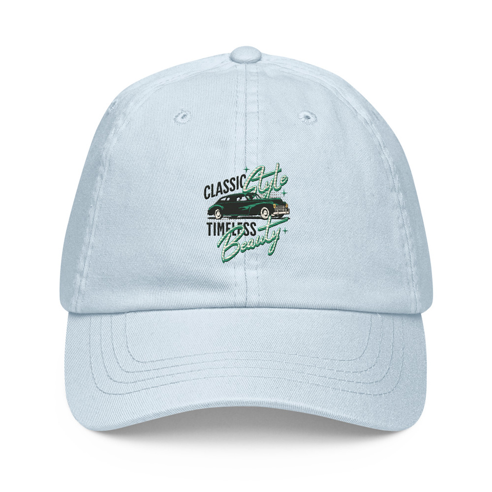 Classic Style Timeless Beauty Pastel Baseball Hat