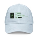 Coffee Completes Me - Neon Heart Pastel Baseball Hat