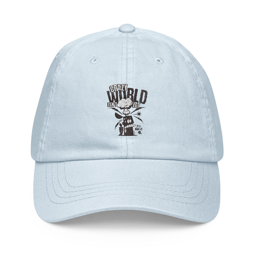 Crazy World Pastel Baseball Hat