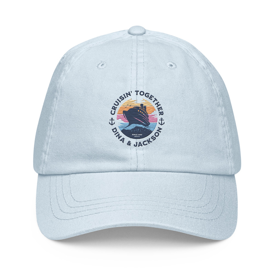 Cruisin' Together - Cruise Ship Pastel Baseball Hat