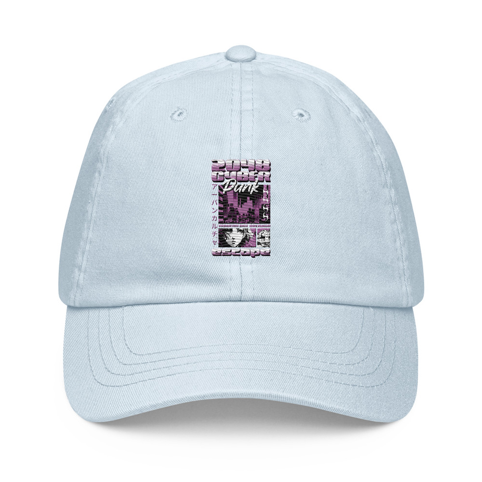 Cyber Punk Escape - Japanese Anime Pastel Baseball Hat
