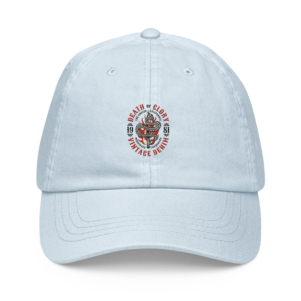 Death or Glory - Sword Snake Pastel Baseball Hat