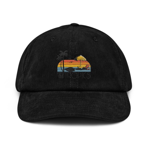 [ID: 532-G2] '87 Tropics Corduroy Hat